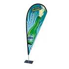Outdoor Promotional Trade Show Display Exhibition Wind Flying Feather Flag Banners
