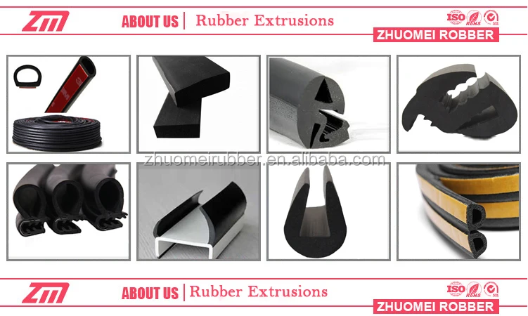Rubber extrusion