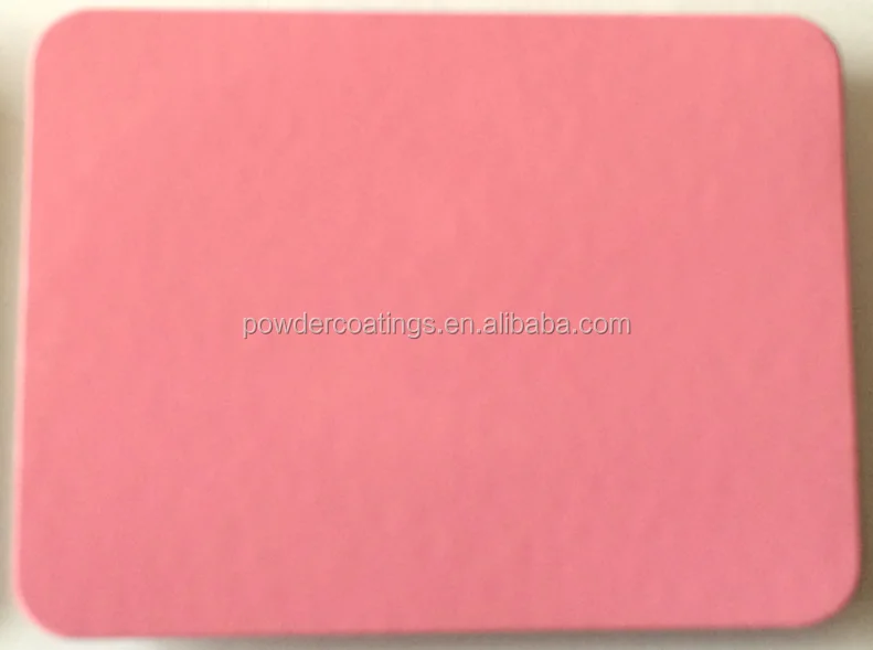 pink powder coating