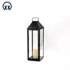 Battery operated large outdoor metal hurricane lantern lamps garden large hurricane lamps