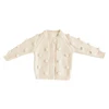 H2275/ New design fashionable children knitted cardigan sweater for girls