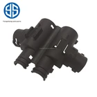 Schlemmer Right Angle PA66 AMP black Cover - Cable Exit 9806172-1