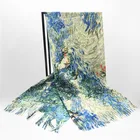 Winter Fashion Digital Printed Imitate Cashmere Polyester Scarf From China