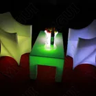 acrylic led lighted stylish bar tables/hot sale acrylic led lighted stylish bar table