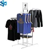 fashion store cloth and hat metal display stand cloth hanger display rack