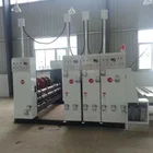 Used semi-automatic monochrome carton printing die-cutting machine