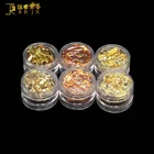 Promotional Excellent quality beatiful gold leaf nail art sticker