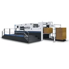 Automatic flatbed Cake box clicker press Die Cutting Machine for pvc board