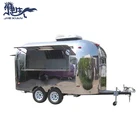 JX-BT400 Shanghai jiexian deep fryer food truck donut vending cart food truck fryer