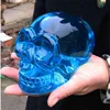 2016 hot sell hand carved crystal skull for Halloween gift