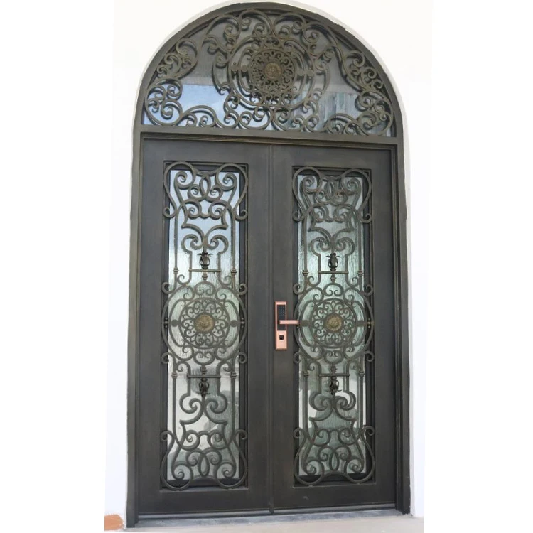Chinese Products European Style Exterior Entry Iron Security Doors