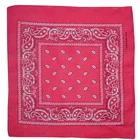 OEM 55*55cm Cheap Custom Bandana Printing 100% Cotton Square Fashion Bandana