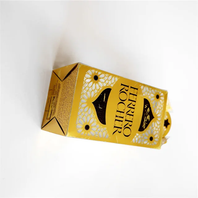 latest design packaging chocolate custom paper gift boxes