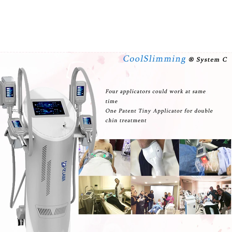 Wavelength 808nm Diode Laser Hair Removal Machine 20Hz Frequency With Double Chin Handle