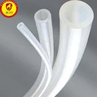 High temperature Hollow Extruded 2mm 3mm Flexible Clear Silicone Rubber Tube/hose/pipe/tubing for Grafting