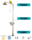 ce approved lab emergency safety wall mounted shower eye washer