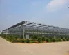 Complete large-size polycarbonate agriculture greenhouse turnkey project supplier for fish-vegetable symbiotic hydroponic