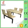 school canteen table and chair, fast food restaurant chair and tabl