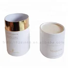 Custom Design Cylinder Cardboard Puff cake Packaging container New style Eco-friendly Cosmetic paper tube packaging box