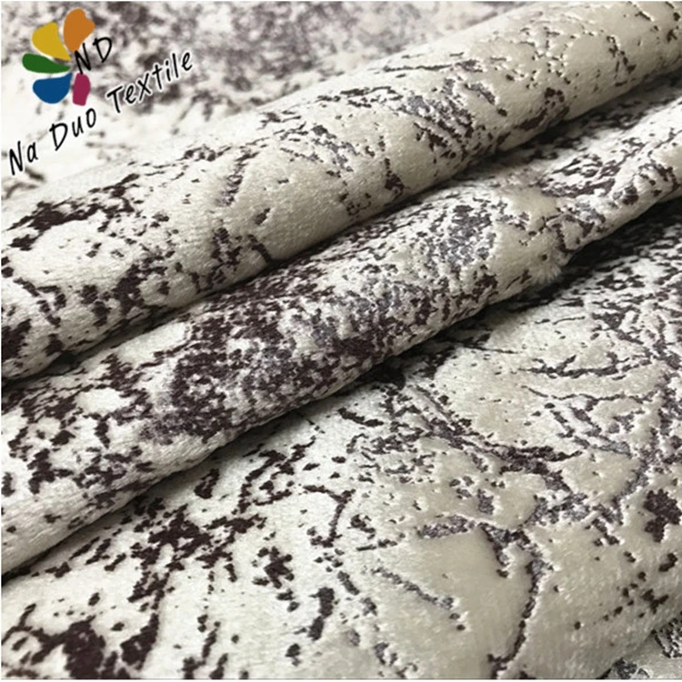 Chine textile à la maison en velours d'ameublement 100% soie velours tissu pour canapé