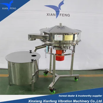 chemical liquid high frequency vibrating screen to solid-liquid separation of capacity 2t/h
