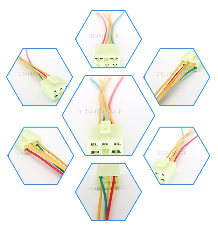 5P250-312 5 pin voltage regulator rectifier pigtail connectors CB CX VFR