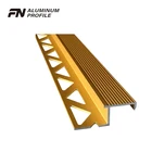 Ceramic tile edge trim / extrusion aluminum alloy architectural profile