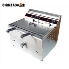 CHINZAO Easy And Simple To Handle Automatic Donut Gas Deep Fryer With Thermostat Control