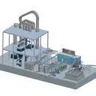 Modified starch processing machine