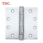 Door Hinges 3 Bearing Hinge Commercial Heavy Duty Door Hinges Ball Bearing 4 1/2 X 4 1/2- 3 Pack