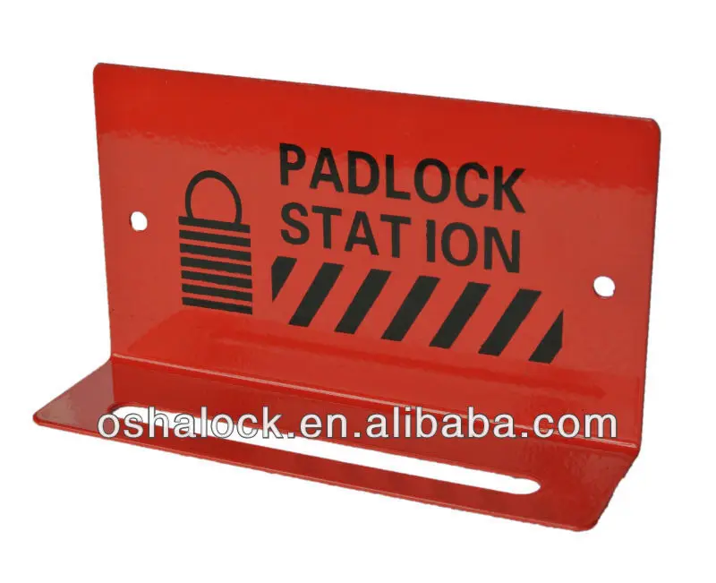 Combination Padlock Lockout Tagout Kit Station