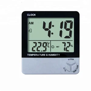 thermo hygrometer clock