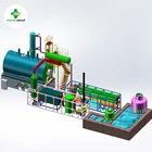 Waste engine oil recycle to diesel plant with 85% oil rate waste oil distillation plant