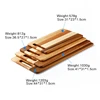 Frequently-use Real Wood/Bamboo Cutting Board/Wood Chopping Block 4Pcs Set