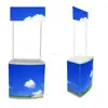 High quality portable plastic promotion table promotion counter