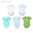 NO LOGO short sleeve baby romper infant clothing set cute new born baby clothes sets