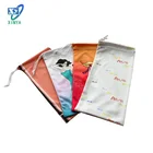 Multi Color Microfiber Pouch with Heat Transfer Printed