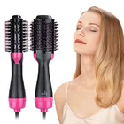 One Step Negative Ion Hair Dryer Volume Hair Styler Hot Air Brush Blow Dryer hair curling & straightening tools