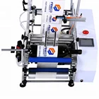 Semi Automatic Labeling Machine Bottle Labeling Round Bottle Label Applicator