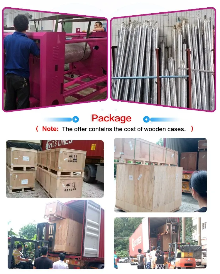 high quality roll to roll cloth printing heat press machine/ multi function calender