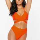 Custom Factory Swimwear Swimsuit Women Swimming Two Piece Bikini Swimwear