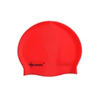 100% silicone top quality adult solid color comfortable waterproof swim caps