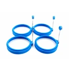 NEW Chef Round Shape Silicone Egg Ring- Pancake Breakfast Sandwiches, egg pancake ring