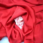 2019 new arrival 30D solid dyed soft smooth polyester satin woven imitated silk fabric