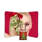 10Ft Custom Portable Promotion Tension Fabric Trade Show Exhibit Popup Display photo booth Backdrop Wall