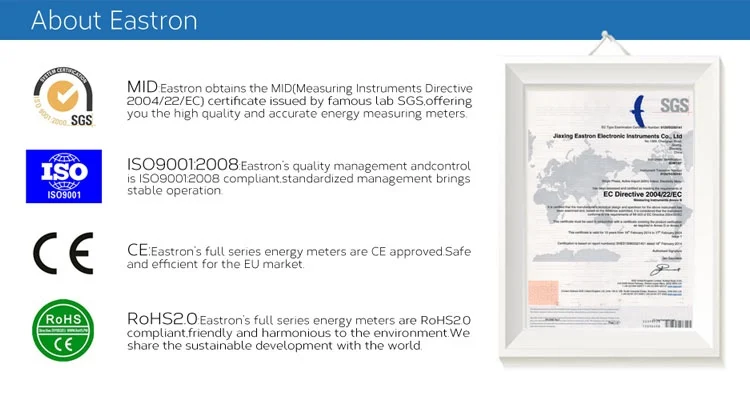 SDM120CT-Modbus 1 Phase Smart RS485 Modbus CT Connected Pulse Outputs Energy Meter LCD Display