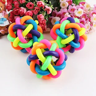 Yiwu factory wholesale pet dog toy double knot knot cotton rope m 23cm 55g can be mixed batch