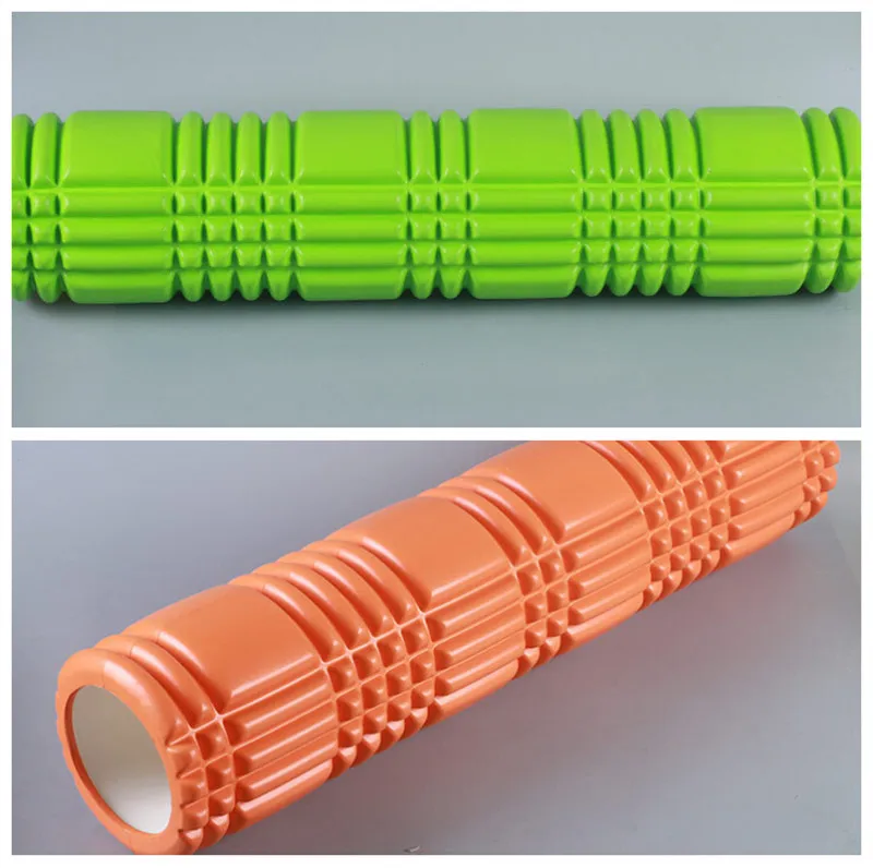 Tetured Long foam roller 24"6"eercise roller muscle therapy roller muscle massage roller with grid for deep -tissue masage