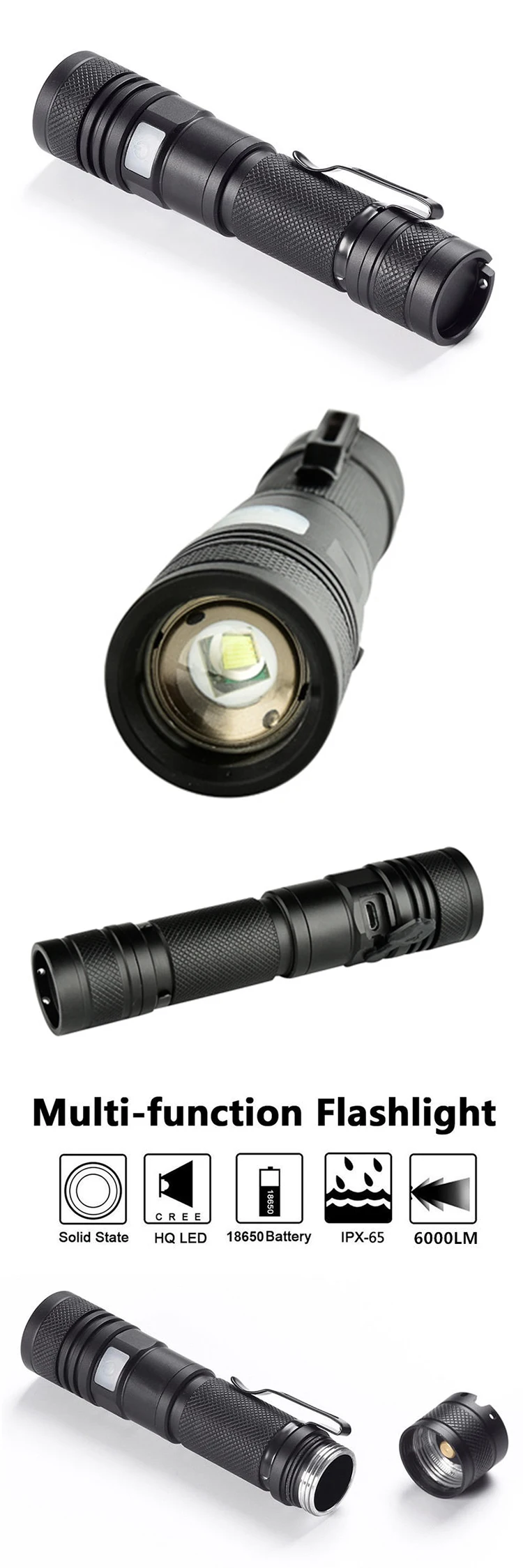 led Torch Flashlight