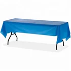 Biodegradable film disposable solid color plastic table cloth